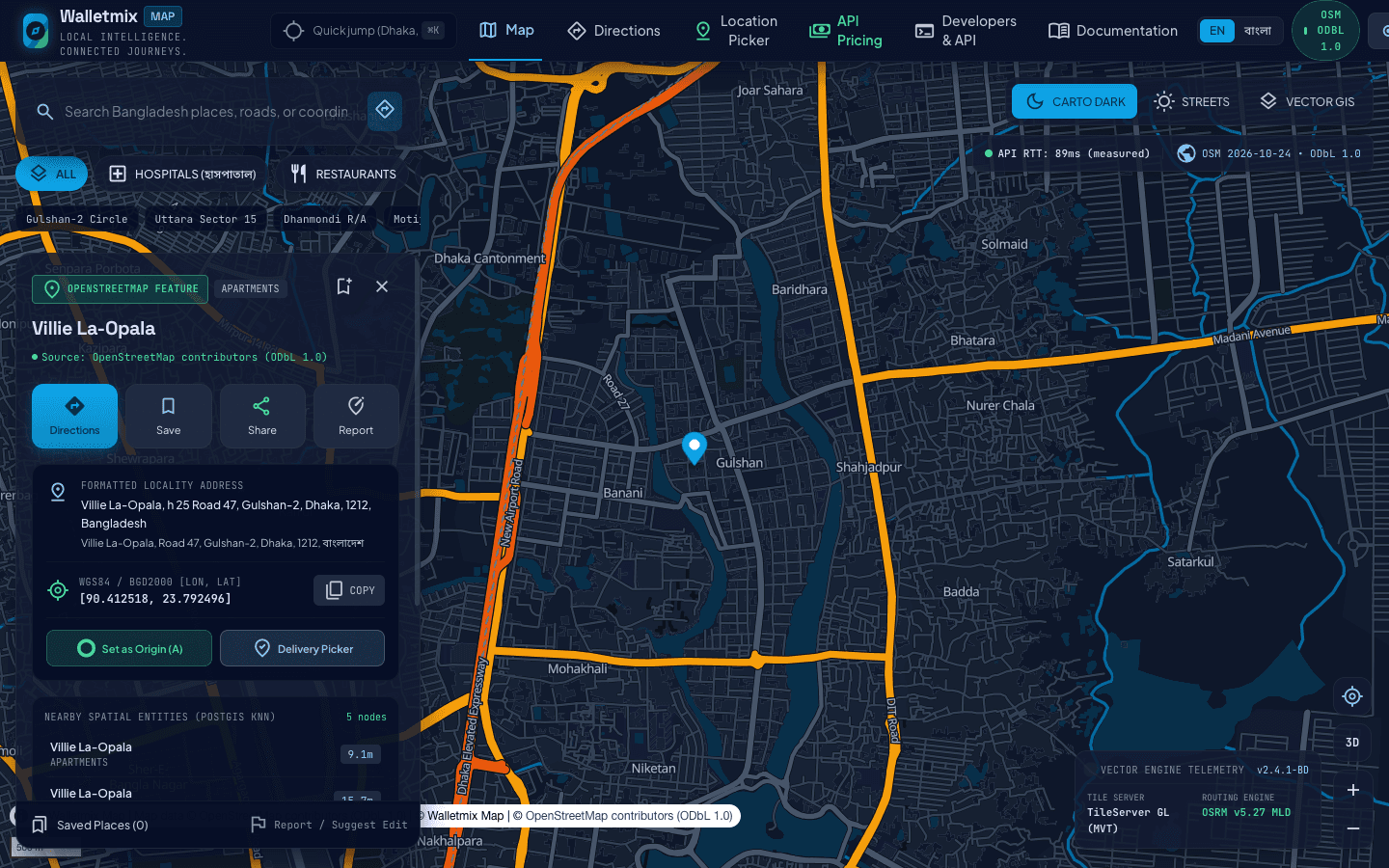 Walletmix Map screenshot 2